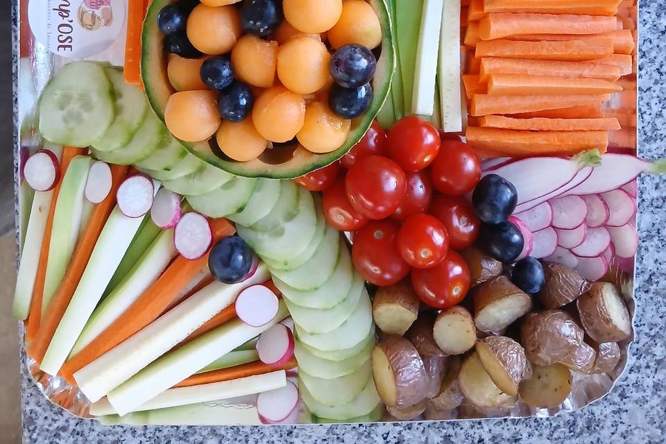 Plateau crudité