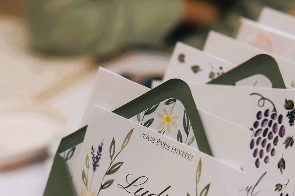 Invitations personalisées