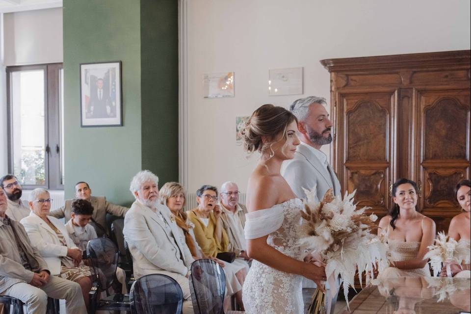 Mariage ferme du rocher