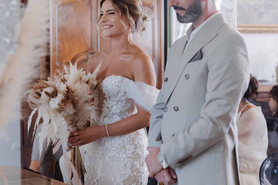 Mariage ferme du rocher