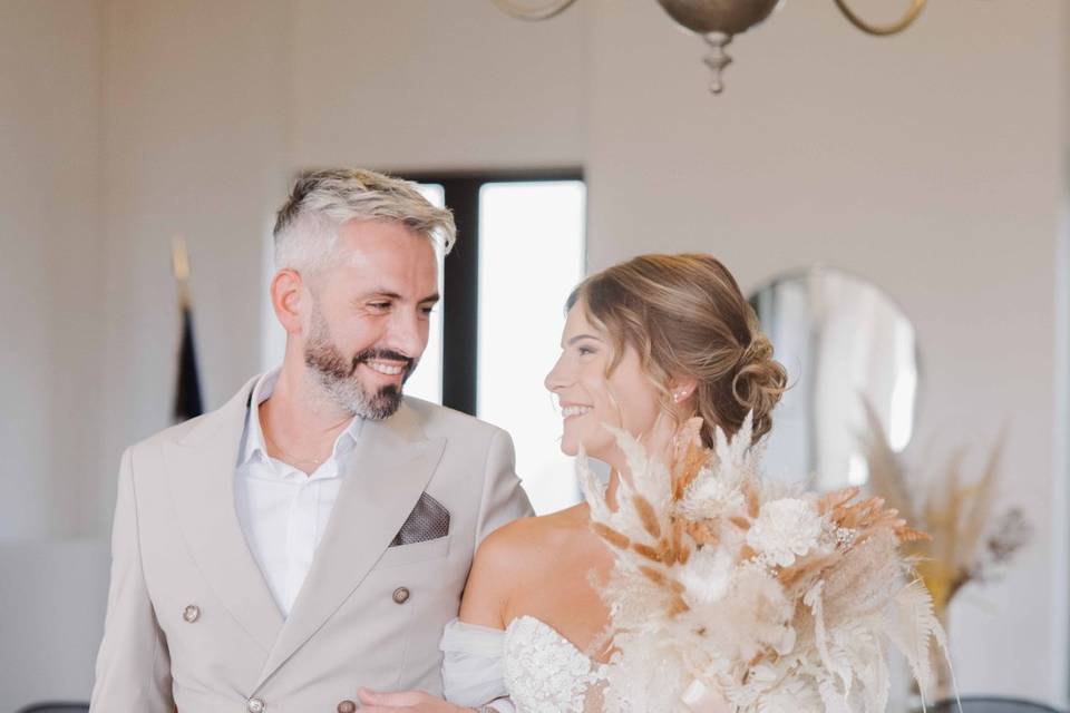 Mariage ferme du rocher