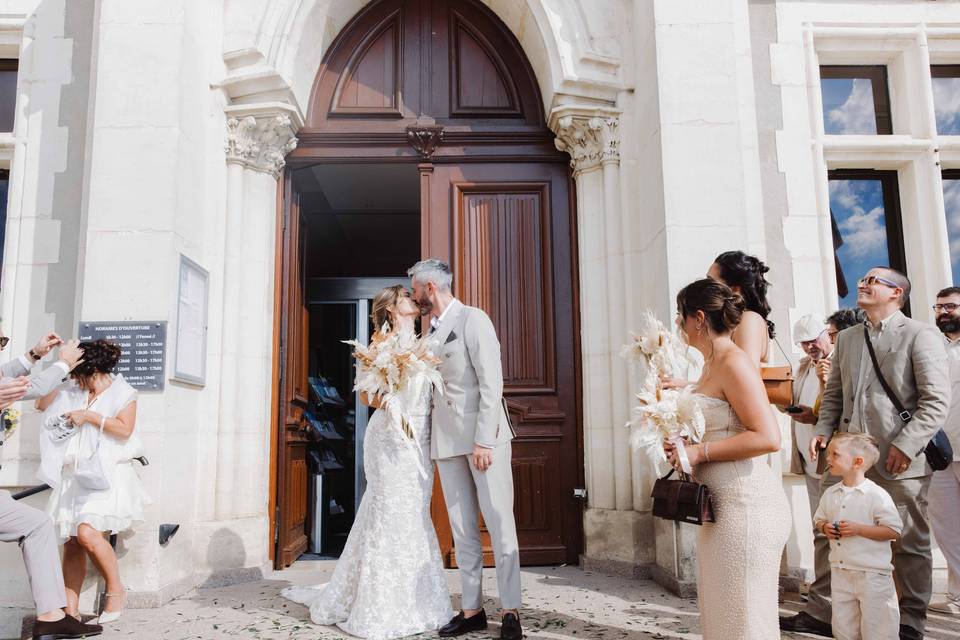 Mariage ferme du rocher