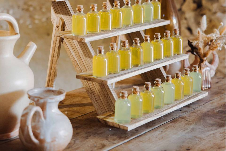 Mariage ferme du rocher