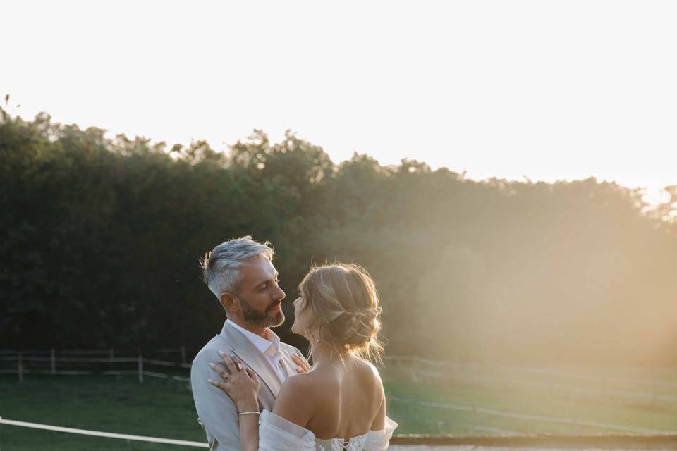 Mariage ferme du rocher