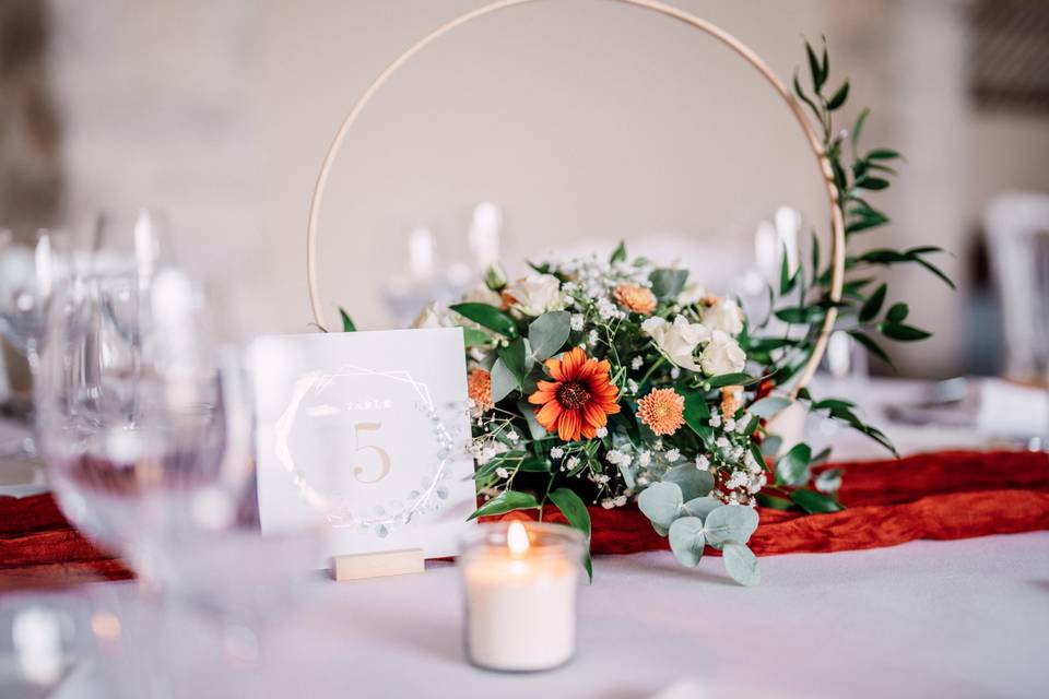 Table invités