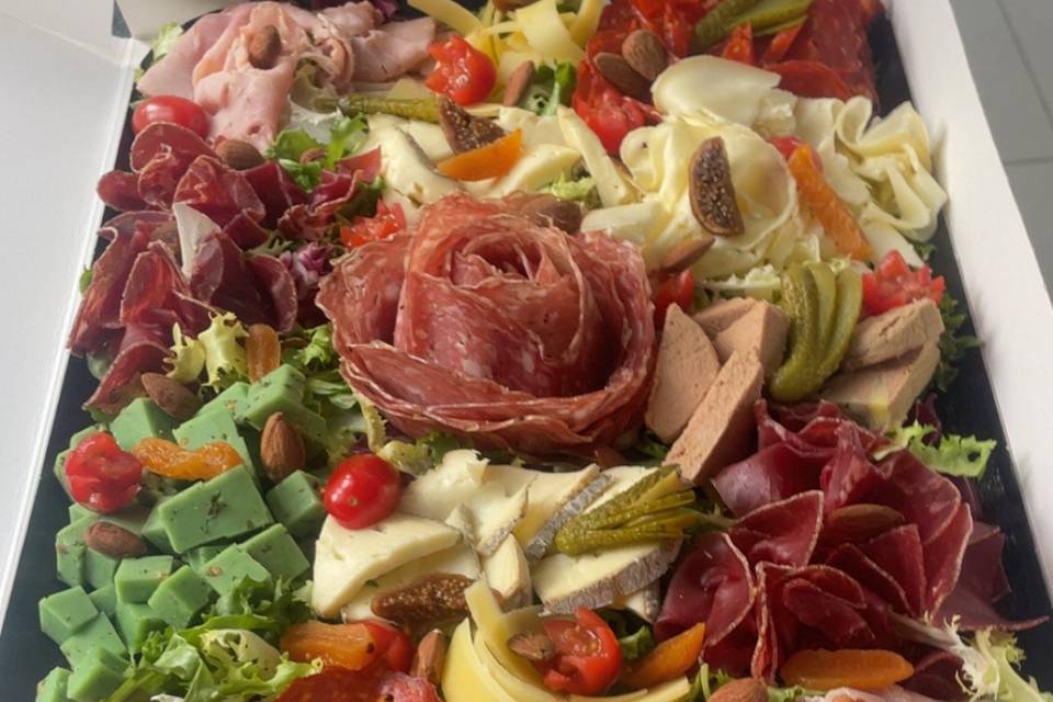 Plateaux charcuterie fromage