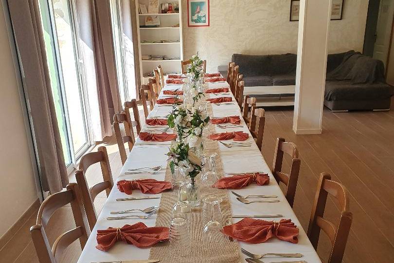 Table des mariés