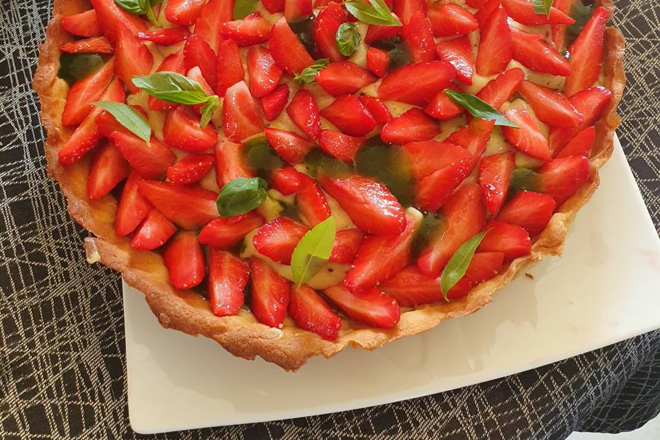 Tarte aux fraises