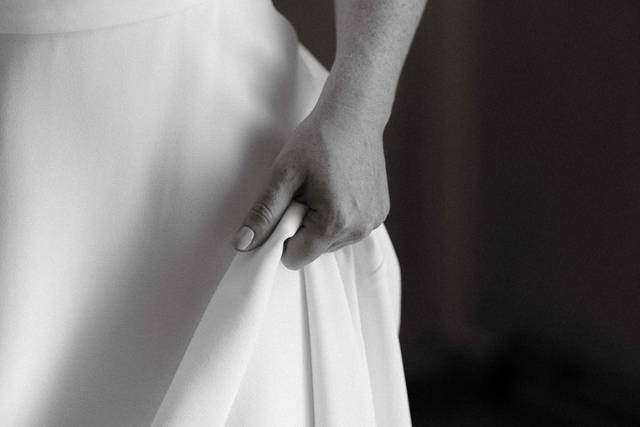 B&W dress