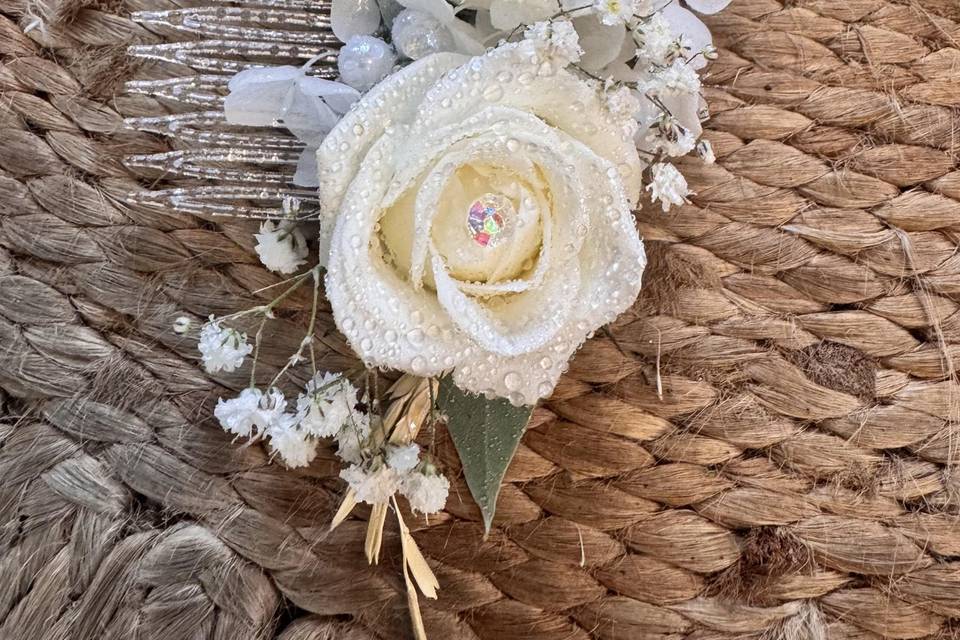 Peigne floral
