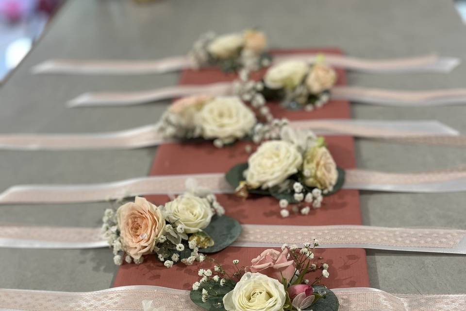 Bracelets fleuris