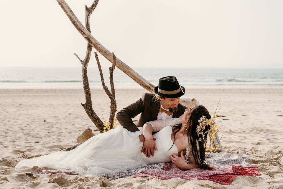 Mariage à la plage