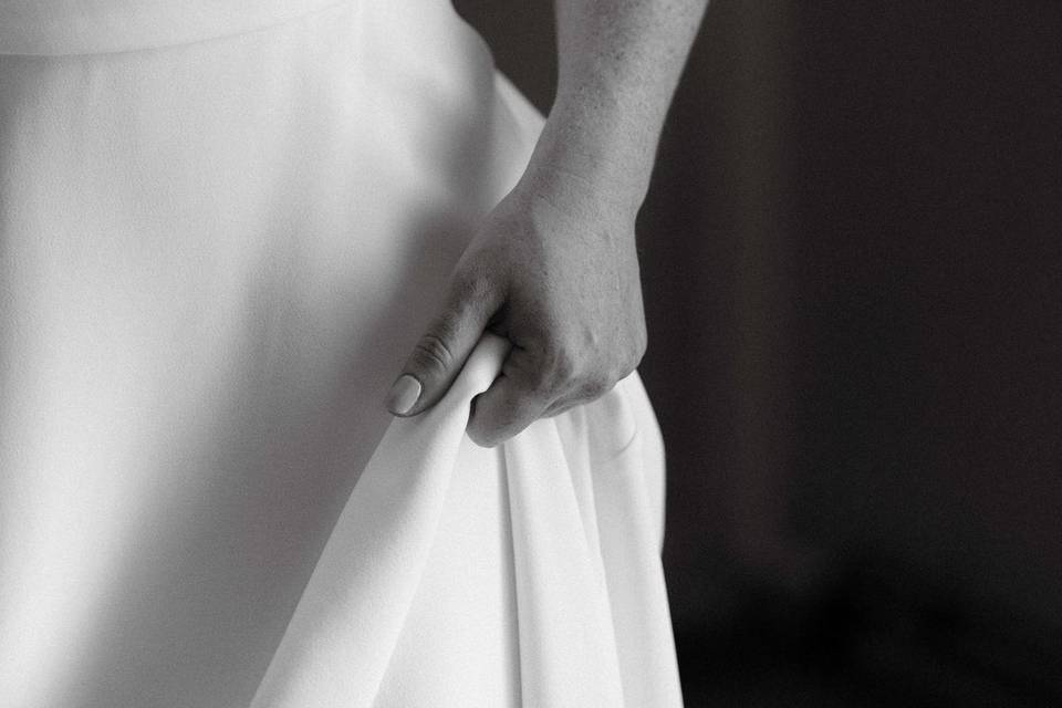 B&W dress