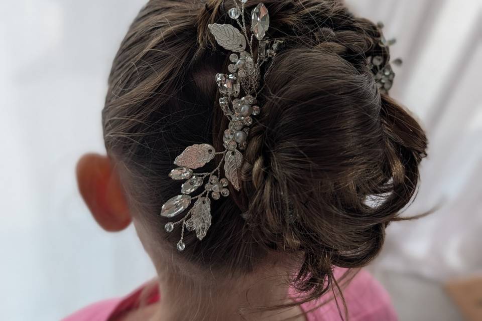 Chignon enfant
