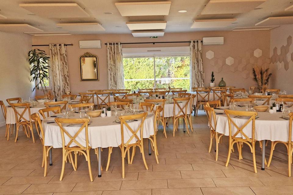 Salle de reception, 60 pers