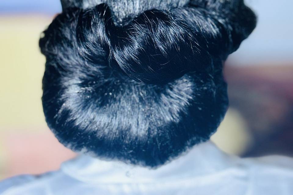 Chignon simple