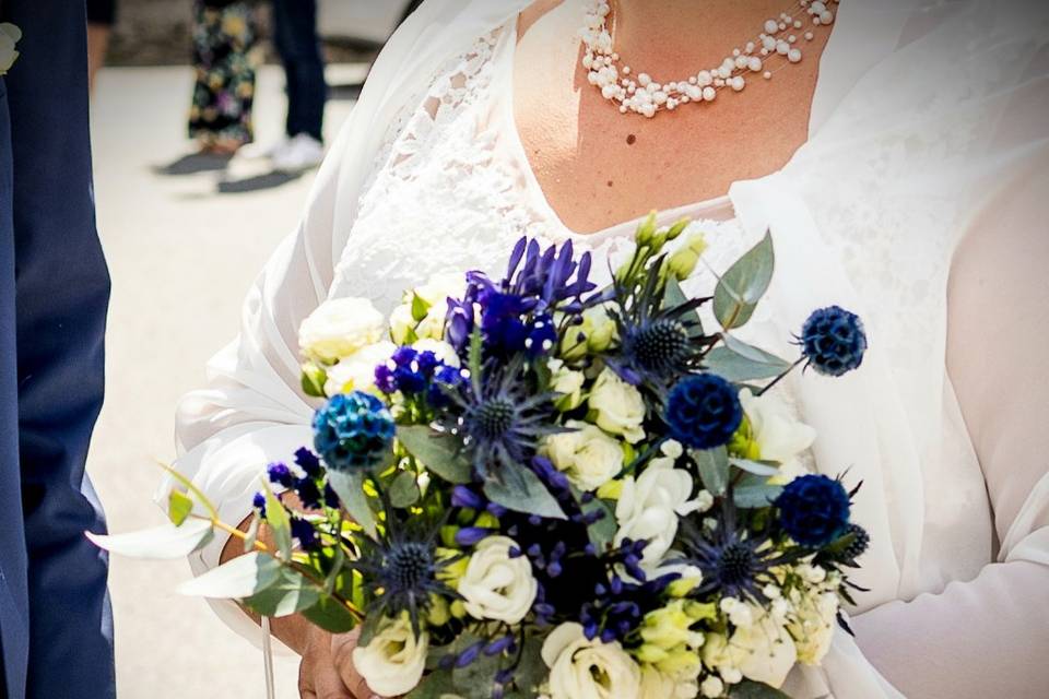 Bouquet de mariée champêtre