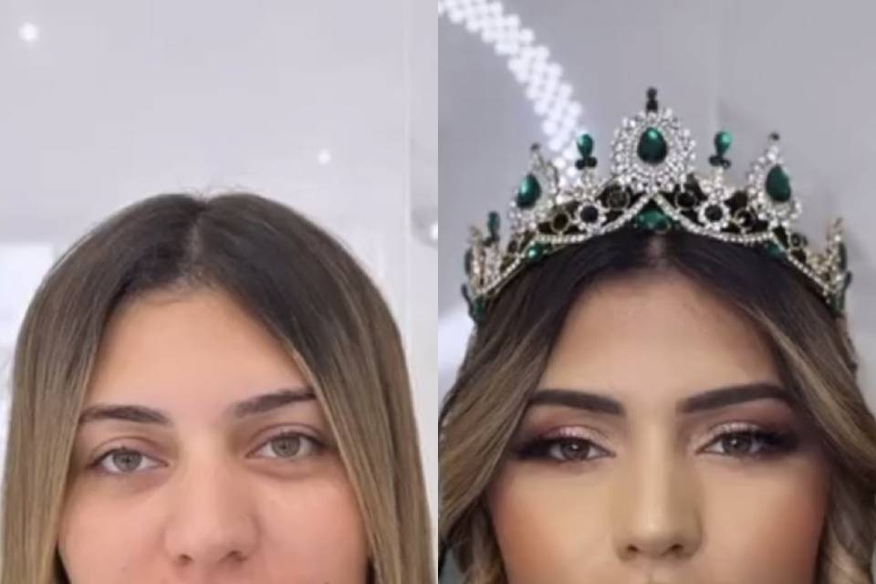 Makeup avant après