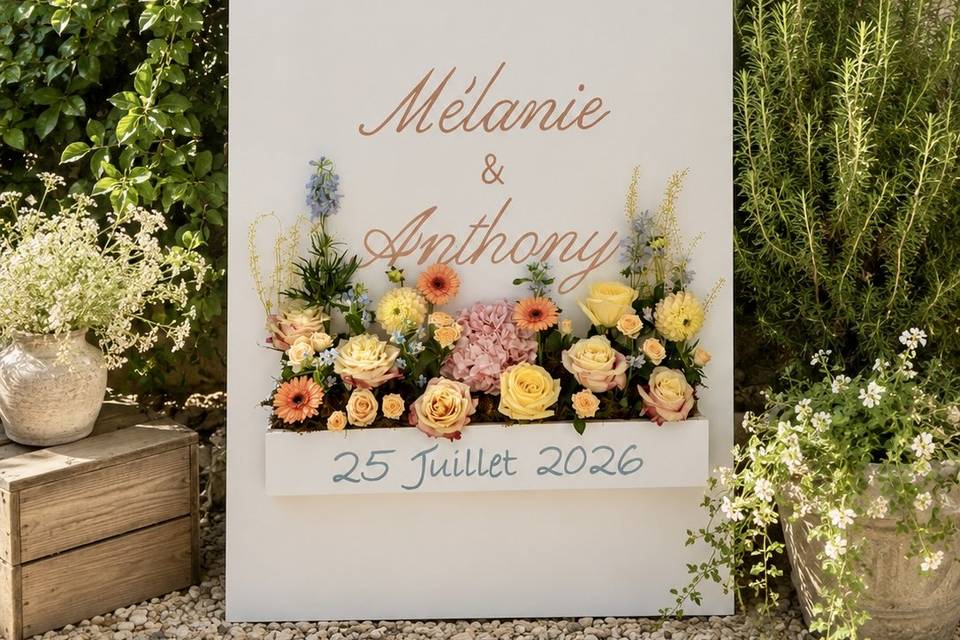 Tableau de bienvenue
