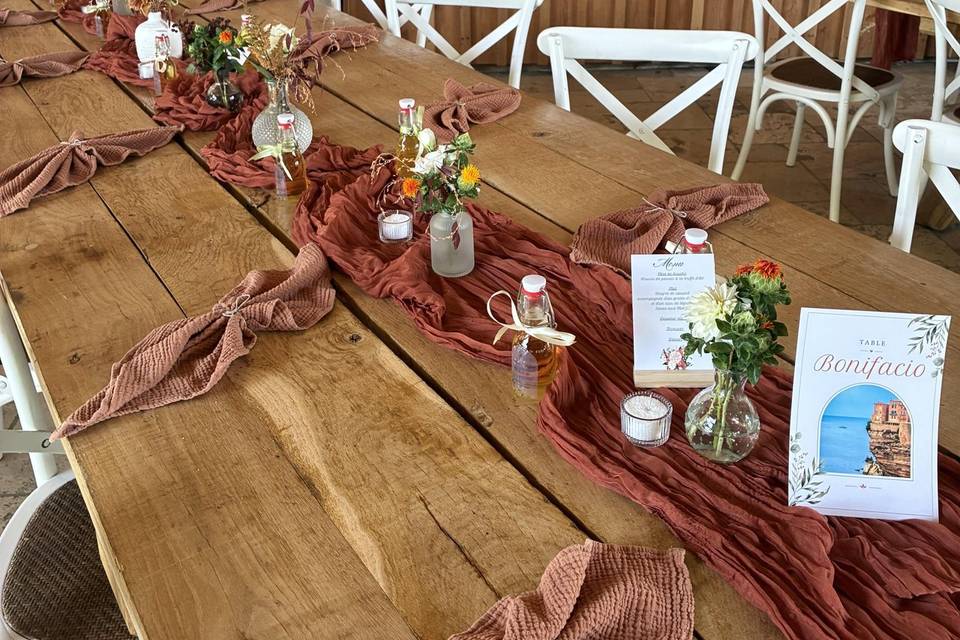 Chemin de table