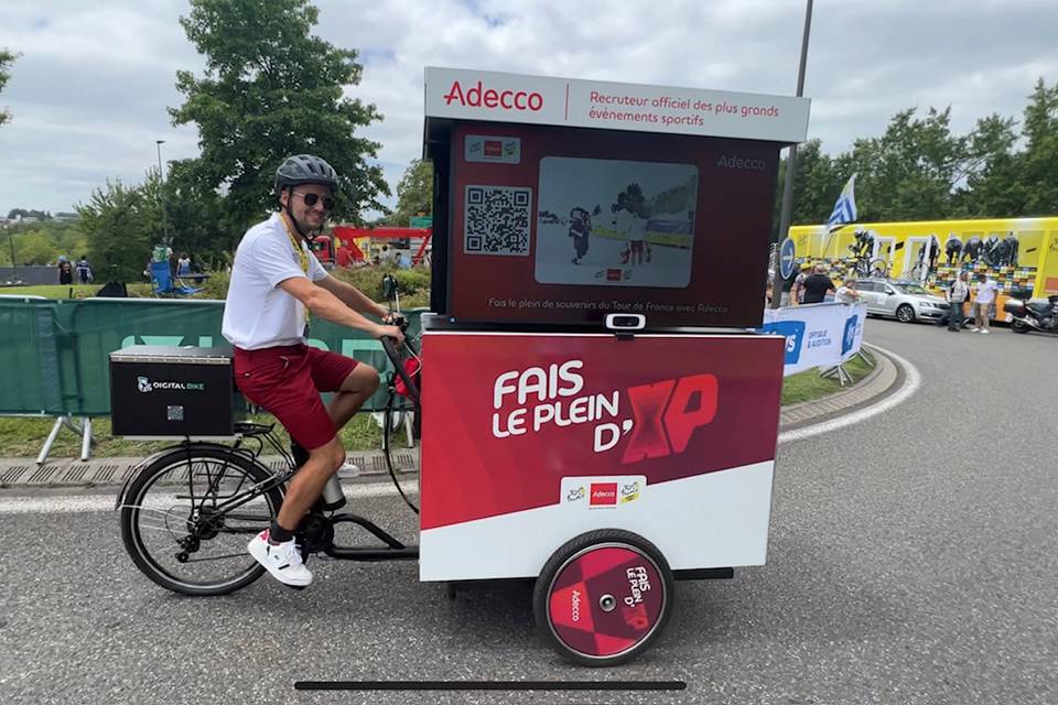 Photo booth Bike