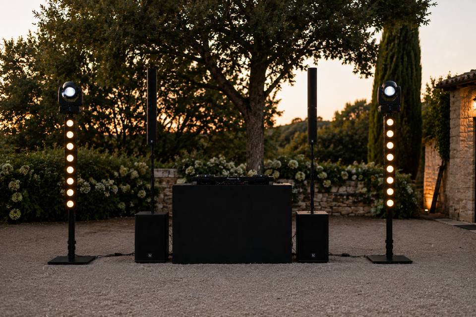 Un matériel minimaliste