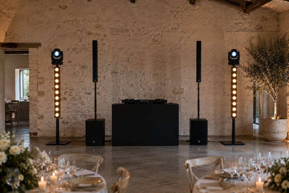 Un matériel minimaliste