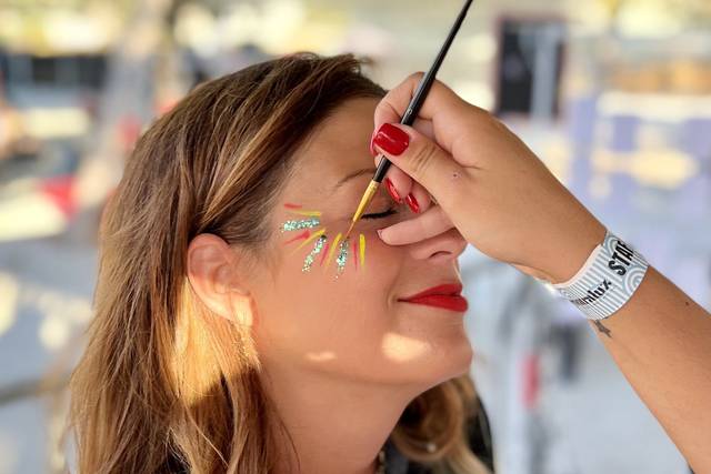 Un look paillettes