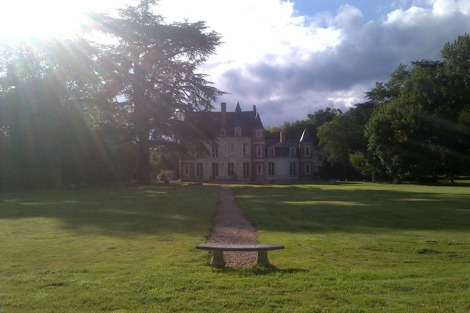 Vue du fond du parc