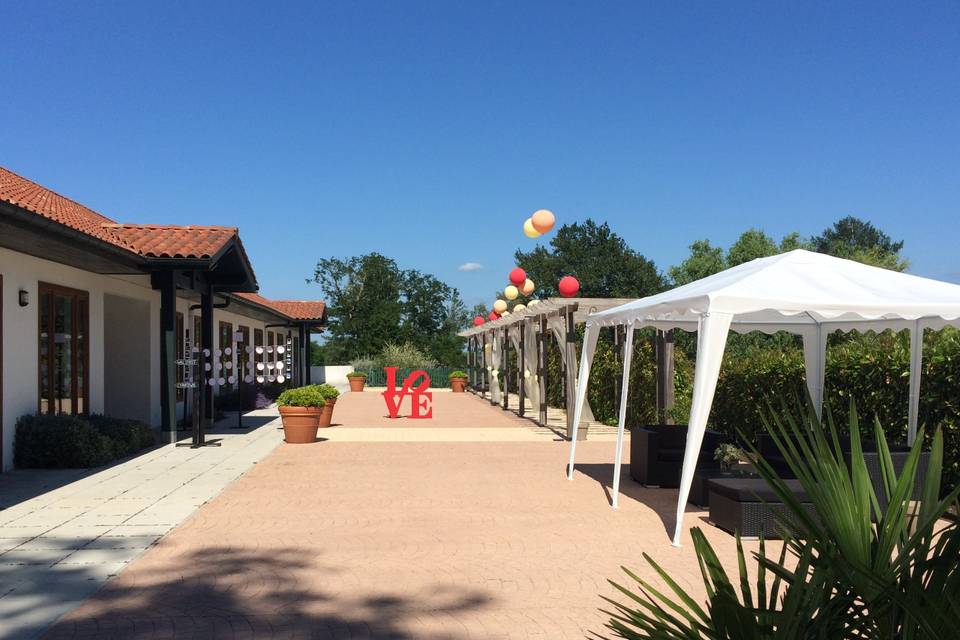 Grande terrasse de L'Adour