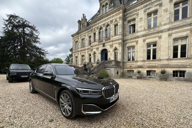 BMW 745Le et Range Rover