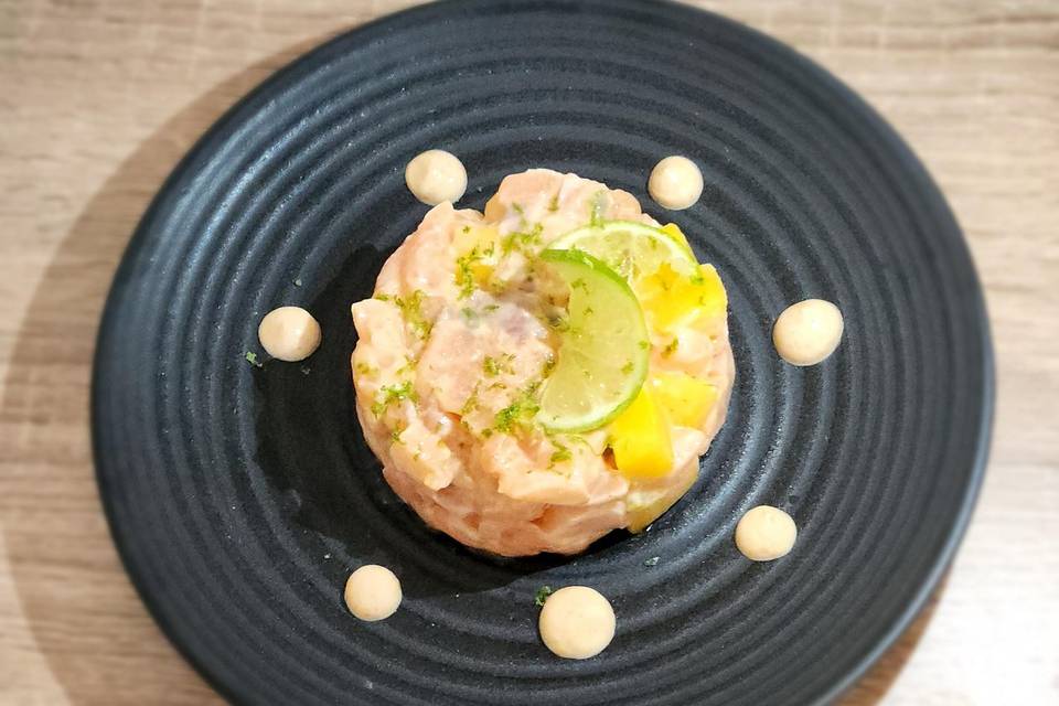 Tartare de saumon