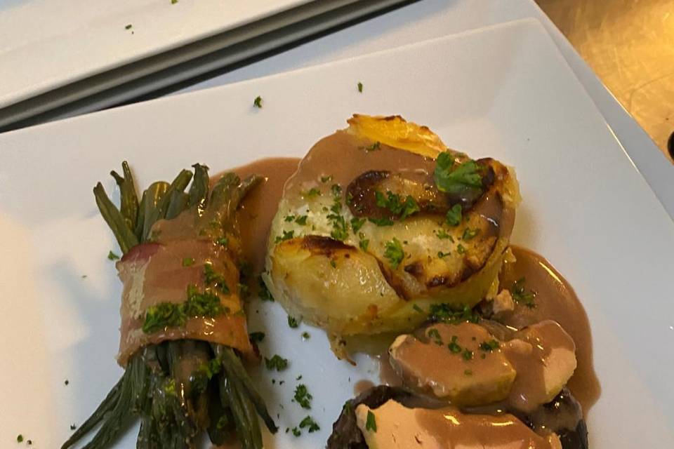 Filet de boeuf, foie gras
