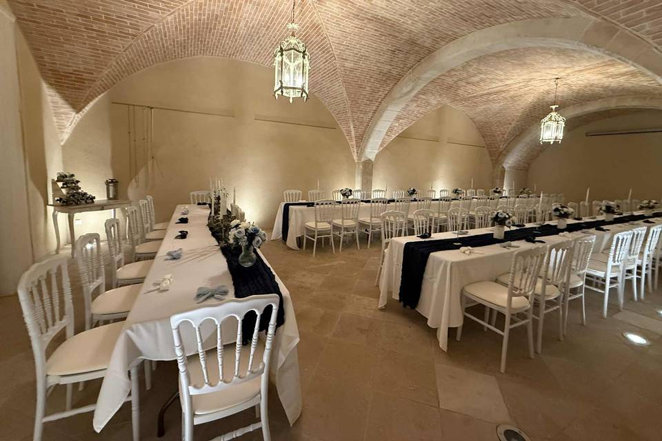 Salle voutée 50/60pers