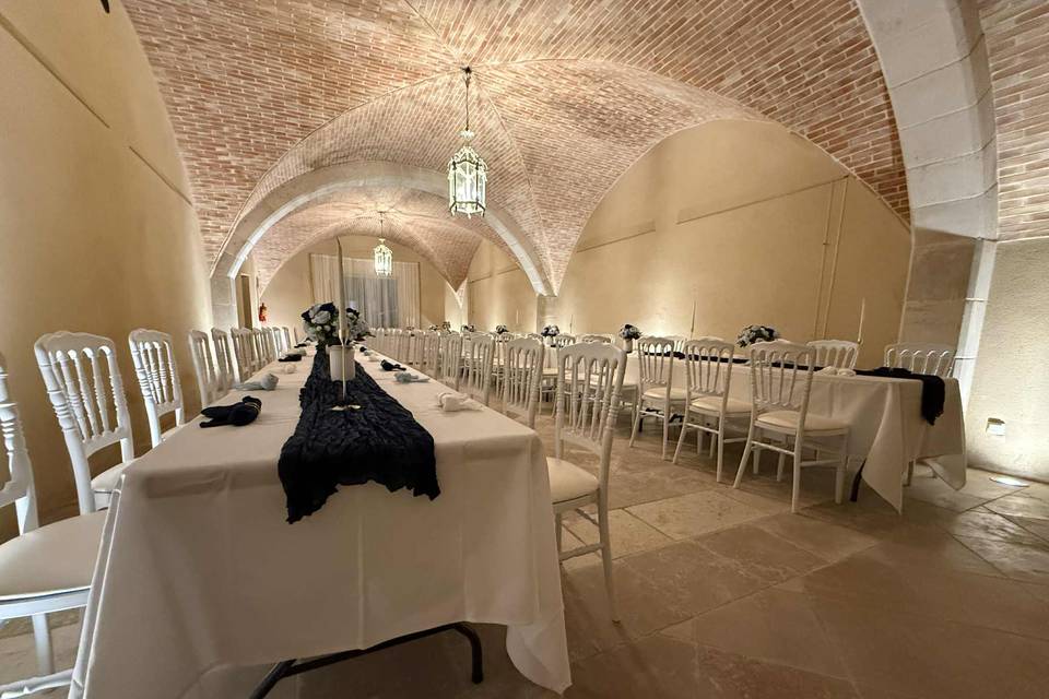 Salle voutée 50/60pers
