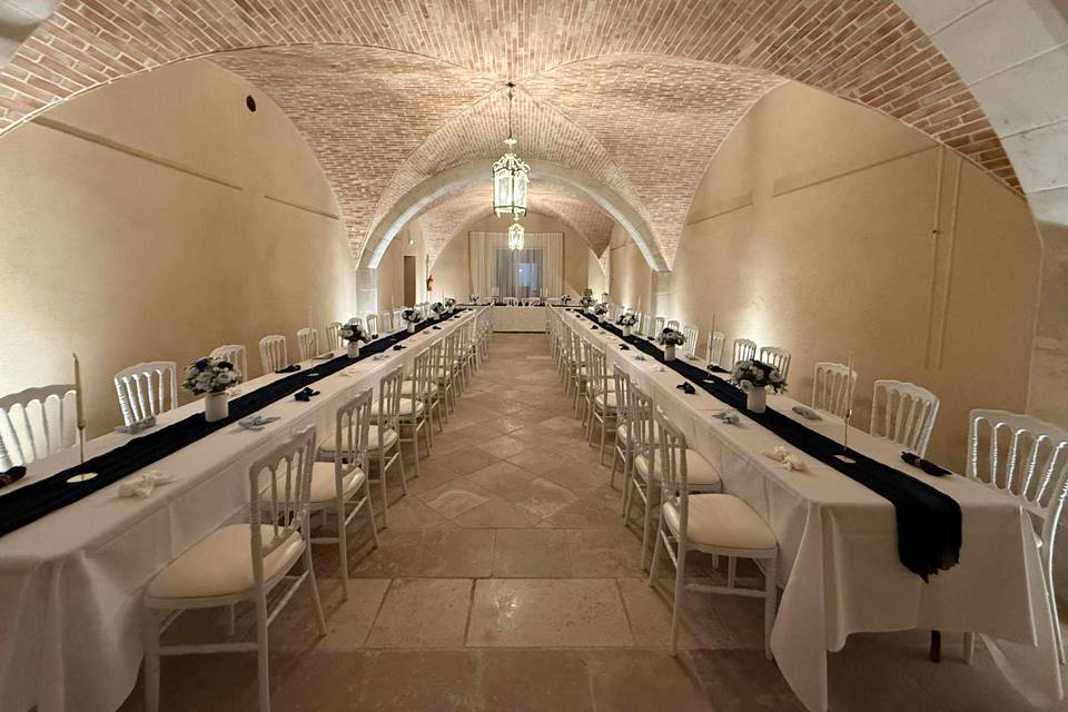 Salle voutée 50/60pers