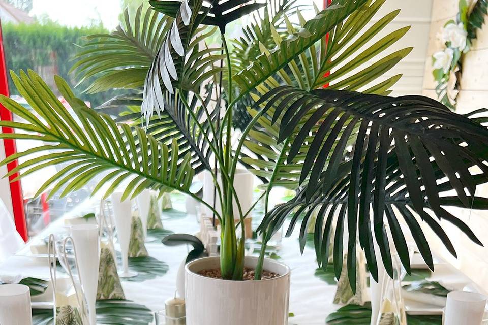 Table Mariage Tropical