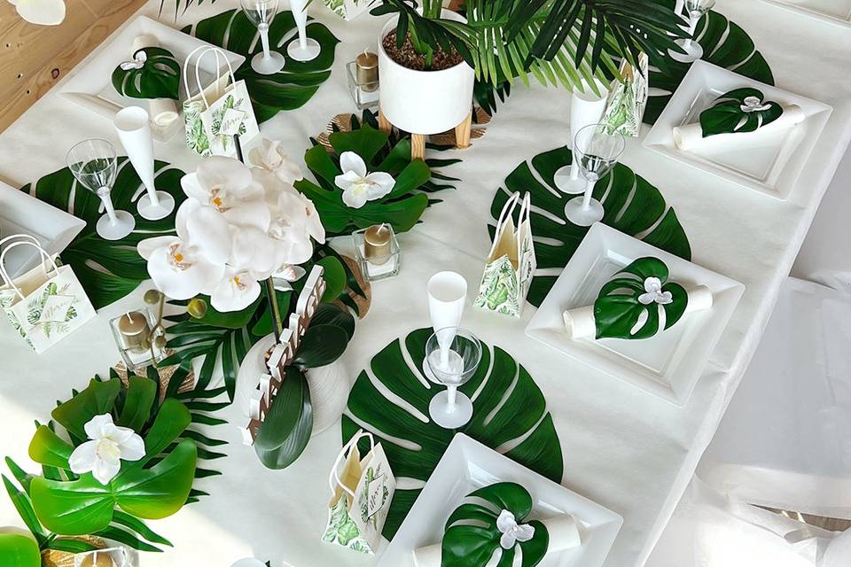Table Mariage Tropical