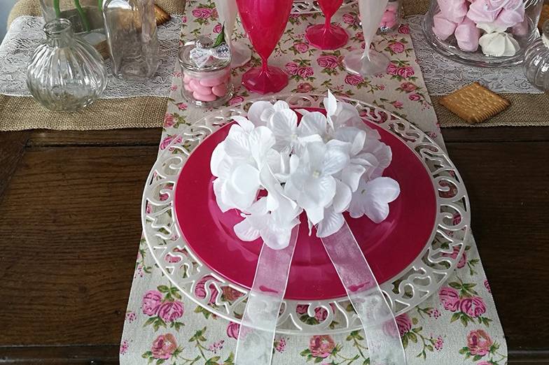 Mariage Shabby Liberty chic