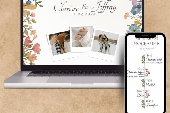 Le site de Clarisse et Joffray