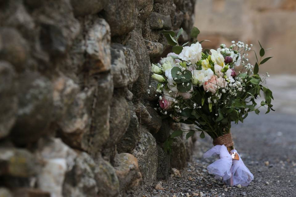 Bouquet de mariée champetre