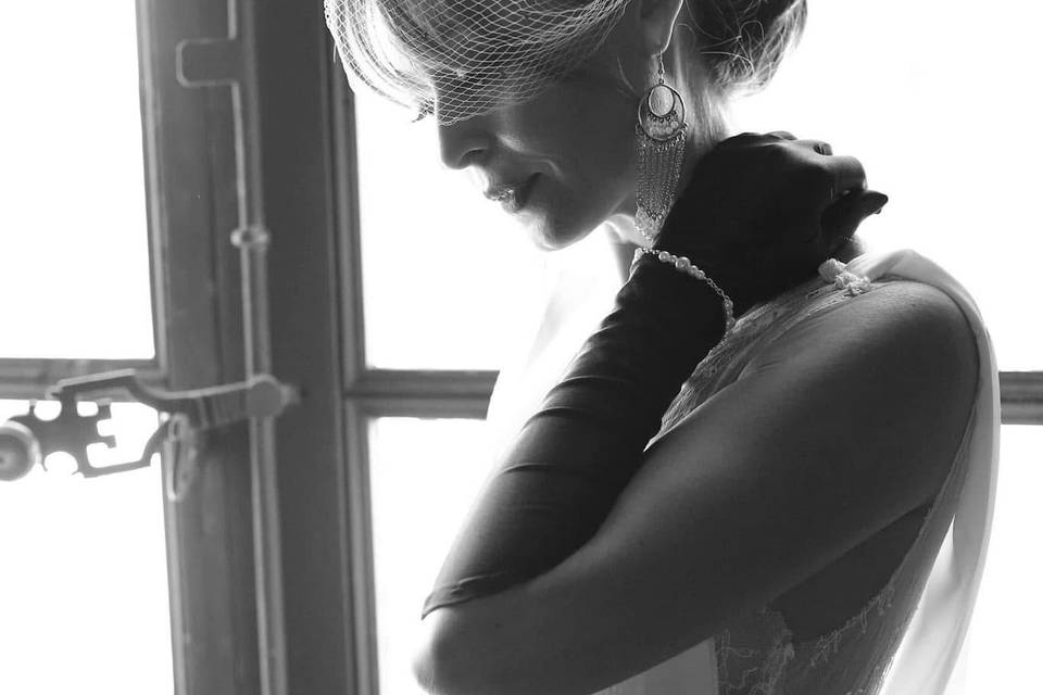Chignon élégant