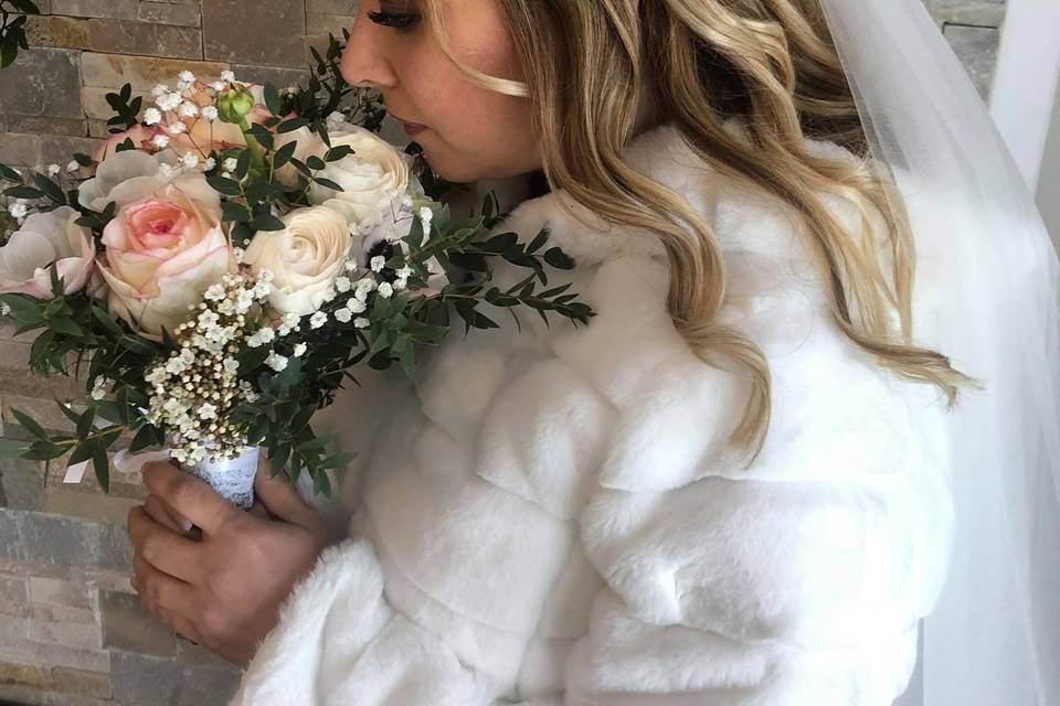 Coiffure mariée bohème
