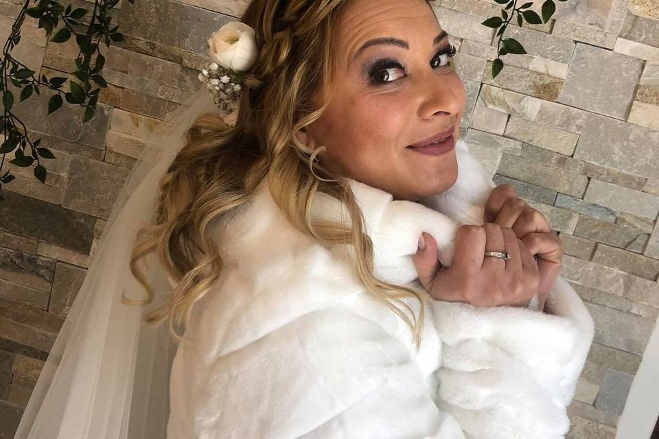 Coiffure mariée bohème