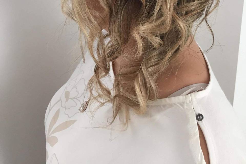 Chignon bohème