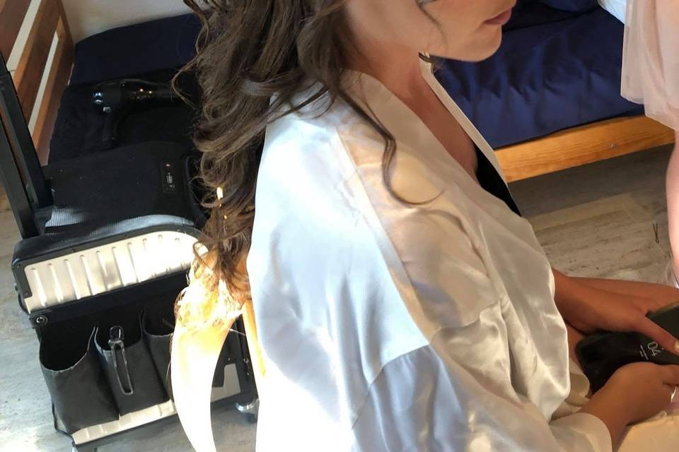 Coiffure  élégants Mariee