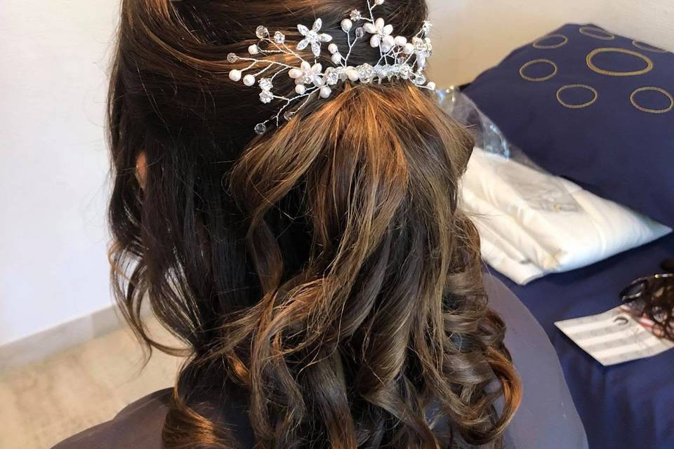 Chignon bohème