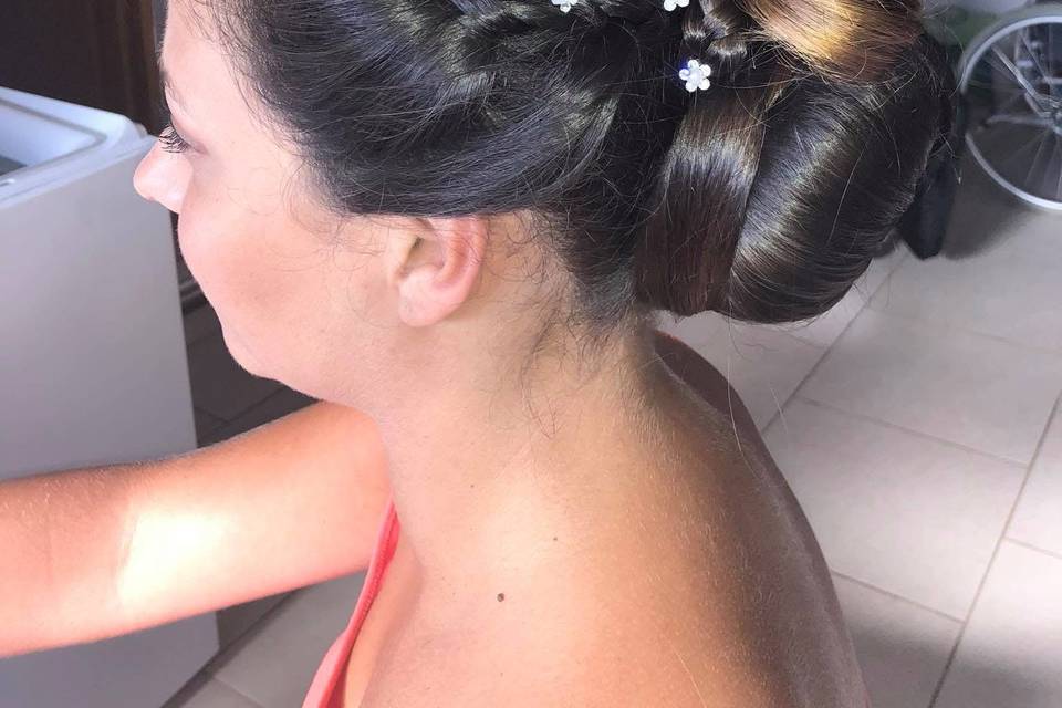 Chignon élégant