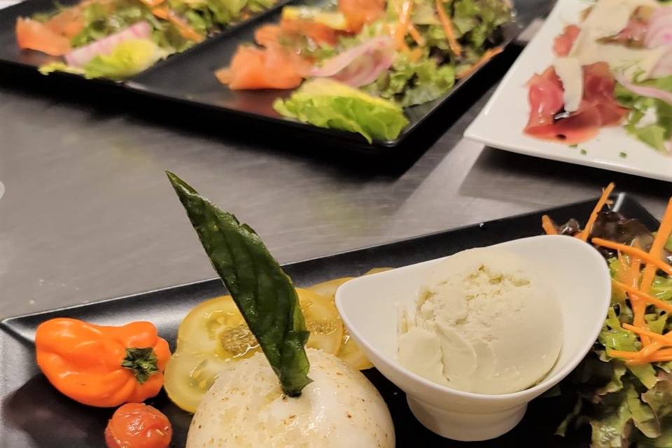 Entrée_burrata