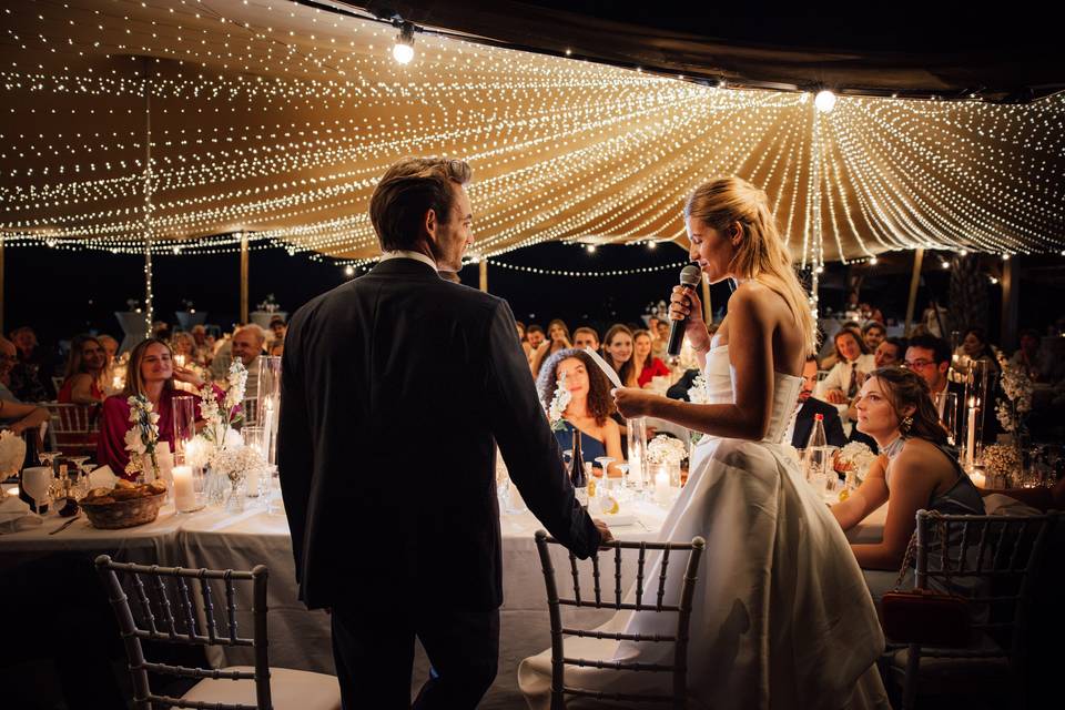Discours de la mariée